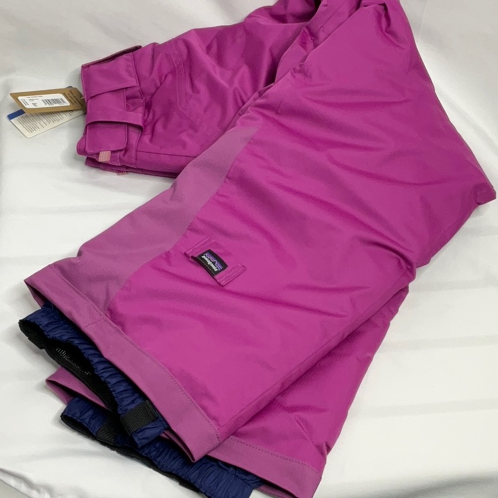Patagonia Girls Snowbelle Pants Amaranth Pink NWT Size S (7-8) - Picture 13 of 14